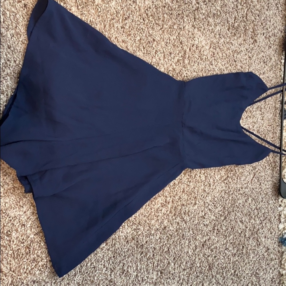 Blue Express Romper